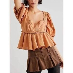 Free people Leave It To Me Top size Medium